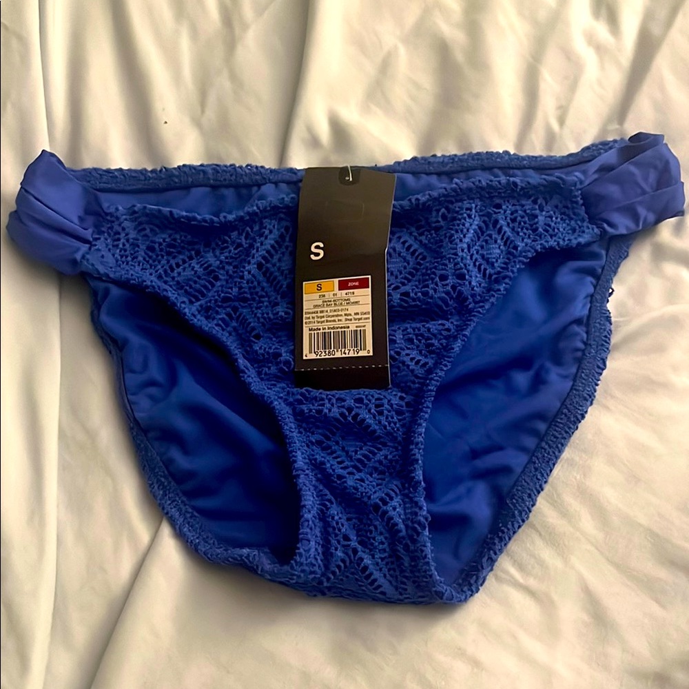 Mossimo Supply Co. Blue Bikini Bottom